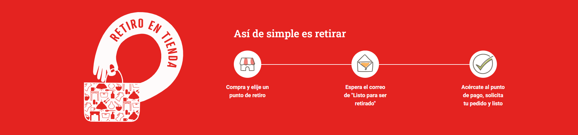 Así de simple es retirar